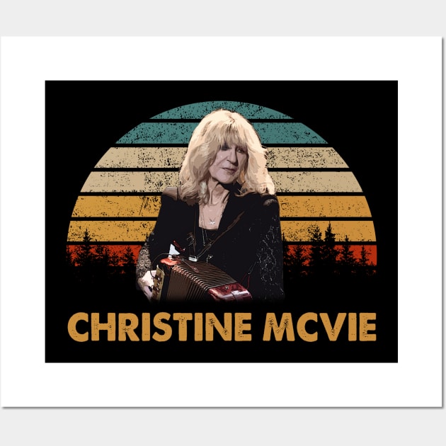 Christine Mcvie Capturing The Fleetwood Mac Songstress Wall Art by MakeMeBlush